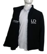 chaqueta corporativa, empresarial, institucional, dotación, uniformes